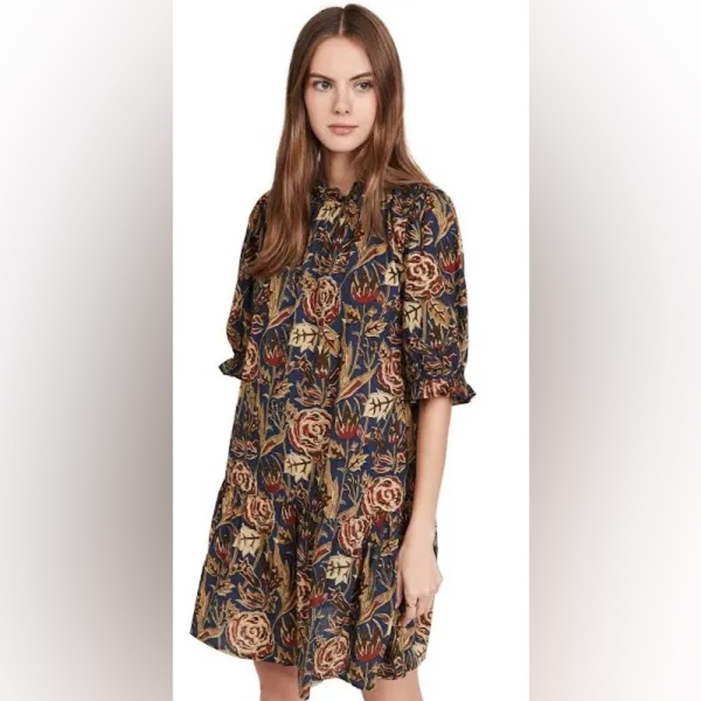 Velvet by Graham Spencer Floral Summer Tory Printed Dress Size XS